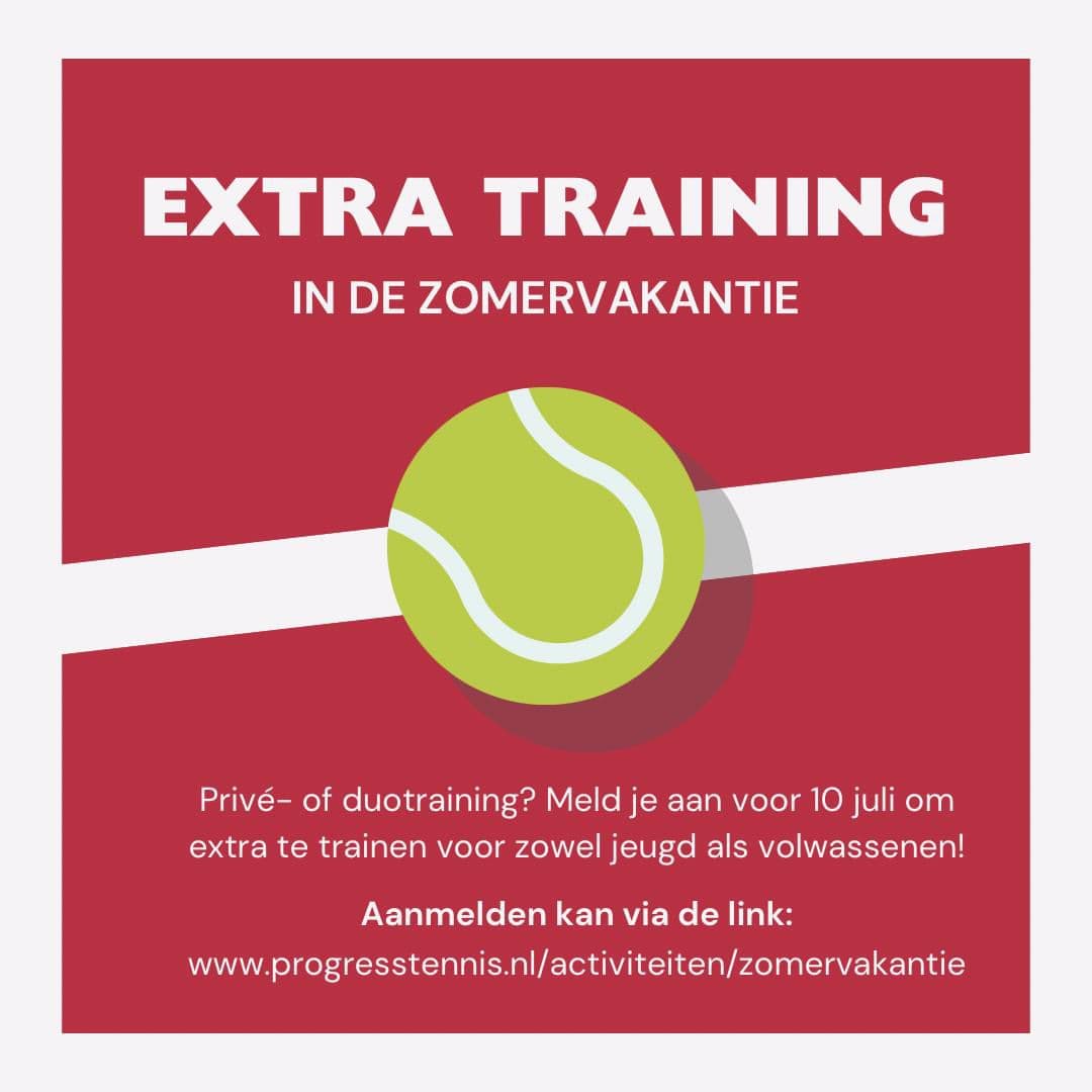 Zomervakantie training Pijnacker